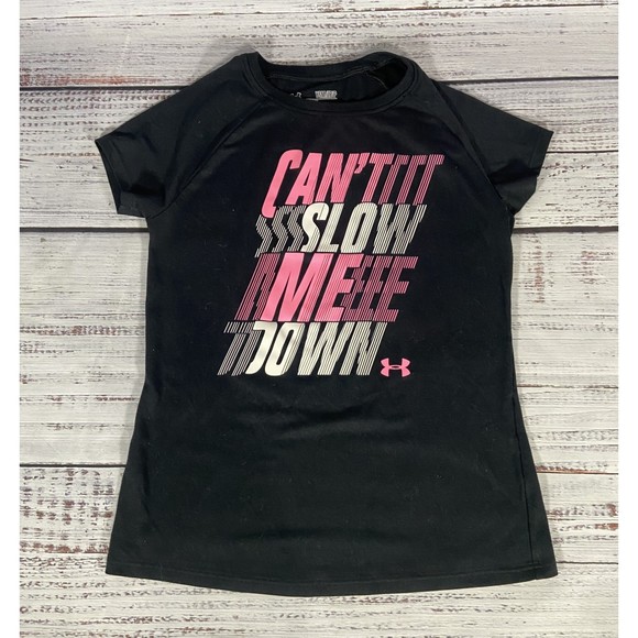 Kids Under Armour Heat Gear Athletic T-Shirt - Picture 1 of 3